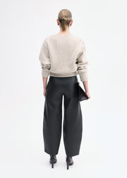 Batwing Sweater in Silk Cashmere -  Arctic - CO Collections